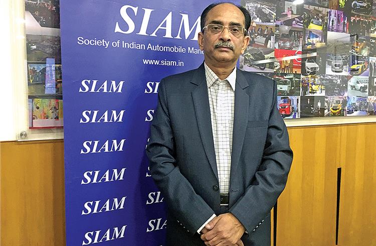 Vishnu Mathur, director general of the Society of Indian Automobile Manufacturers (SIAM)
