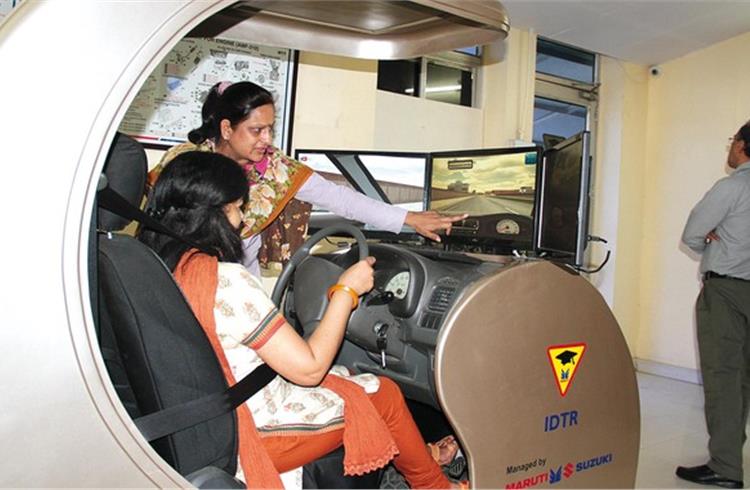 50% of voluntary learners at Maruti Suzuki and Institute of Driving & Traffic Research’s (IDTR) driving school include women.