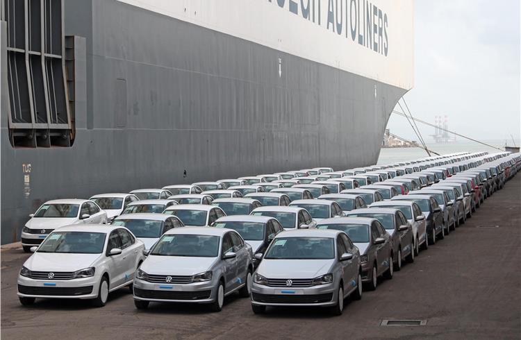 Volkswagen India exported 7,538 cars in August (+6%) and 36,999 cars between April-August 2016 (+24.5%).