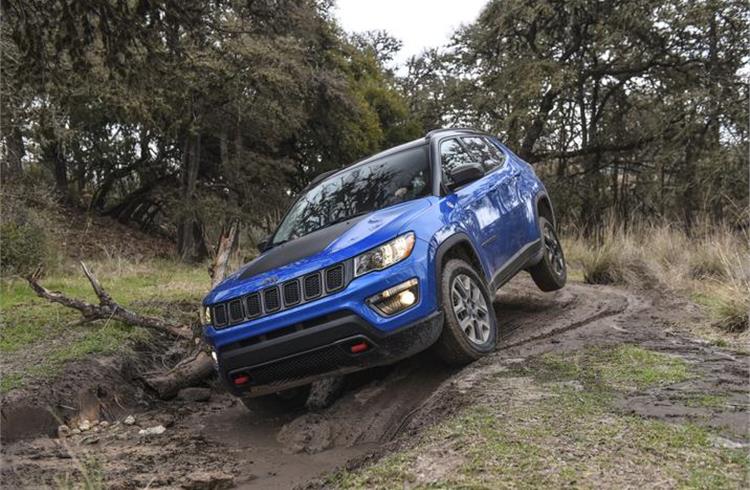 Jeep Compass. ZF’s column drive EPS claimed to deliver fuel savings and CO2 emission of up to 4% compared to a conventional mechanical rack-and-pinion steering system.