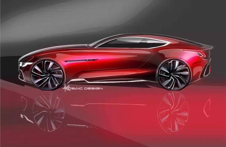 E-Motion concept, with an all-electric powertrain, claimed to be capable of 0-100ph in less than 4.0sec, but has a range of over 310 miles, according to Chinese news site AutoHome.