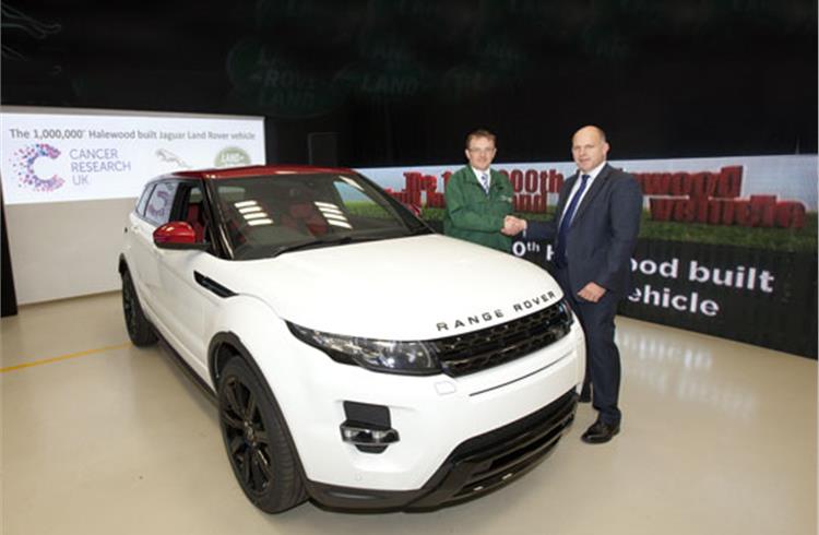 Jaguar Land Rover celebrates 1,000,000 vehicles built at Halewood Operations