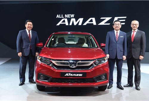 Honda’s second-gen Amaze makes global debut at Auto Expo 2018