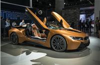 BMW i8 Roadster unveiled with 369bhp