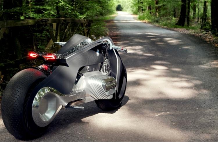 BMW Motorrad reveals Vision Next 100 concept motorcycle
