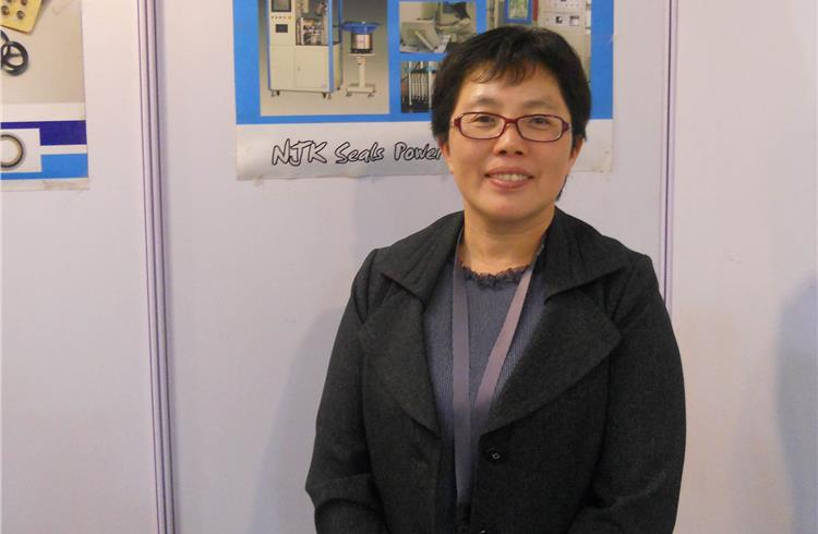 Alice Wang, manager, NJK Oil Seal Corp.