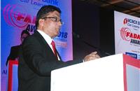 Ravi Narayan, senior general manager, ICICI Bank, delivering the keynote address.