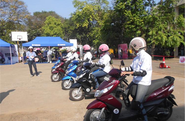 India Yamaha Motor launches female rider training programme