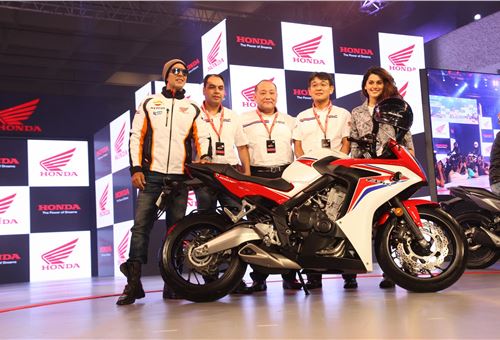 Honda launches snazzy CBR 650F superbike in India at Rs 730,000