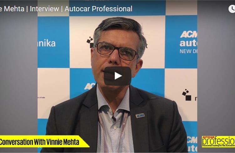 Vinnie Mehta | Interview | Autocar Professional