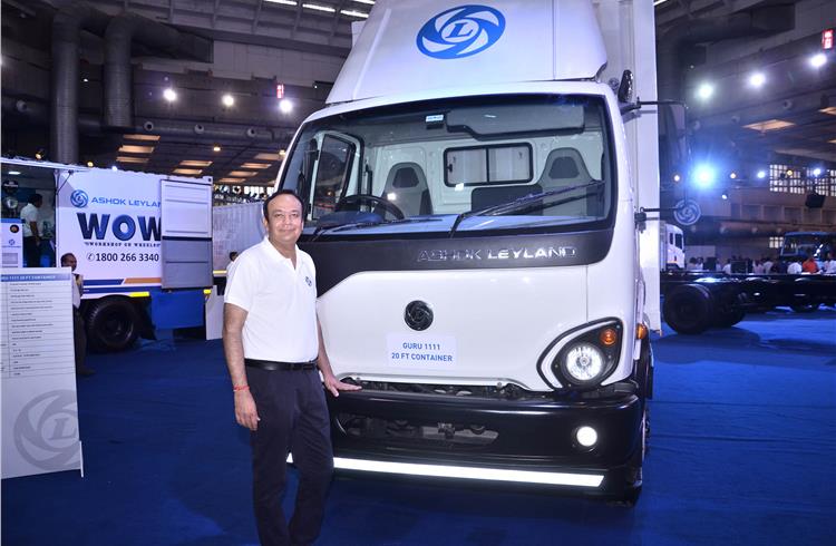 Anuj Kathuria at Ashok Leyland's Zonal Conference 2017 in New Delhi today.