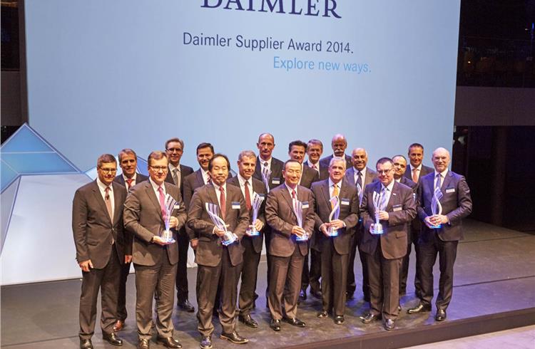 Samvardhana Motherson, Infosys bag Daimler supplier award for outstanding performance