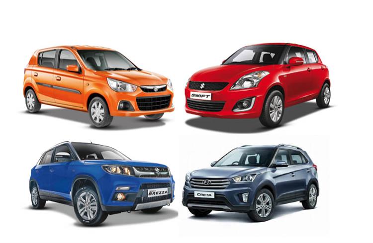 INDIA SALES: Top 10 Passenger Vehicles – May 2017