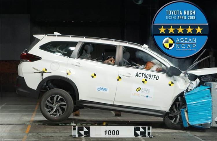 2018 Toyota Rush scores five-star ASEAN NCAP safety rating