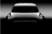 Tesla has released this preview image of the Model Y.