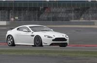 Dr Palmer has been honing his track skills with Aston Martin Racing driver Darren Turner as well as testing the GT4 on track.