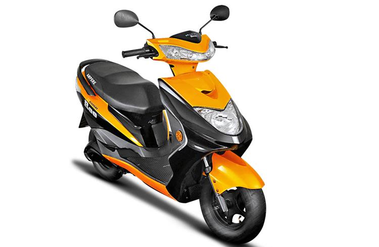 Ampere Vehicles launches two new 48V e-scooters and Li-ion charger