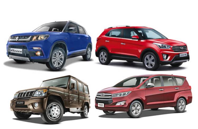 INDIA SALES: Top 5 Utility Vehicles – May 2017