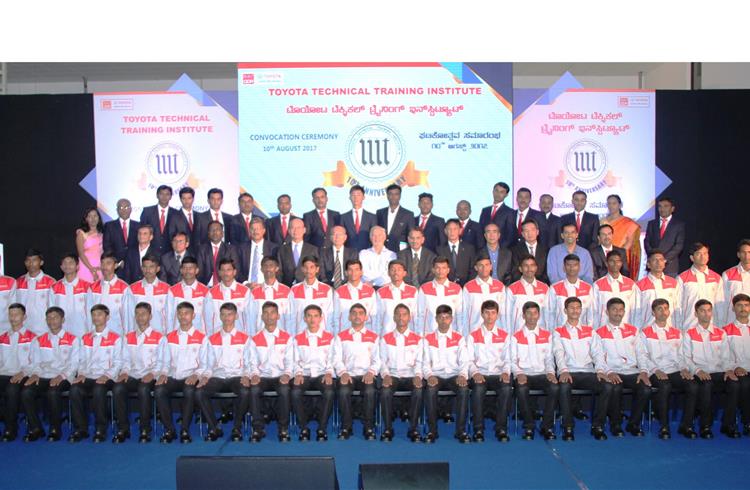 Toyota Technical Training Institute celebrates 10 years of skilling in India