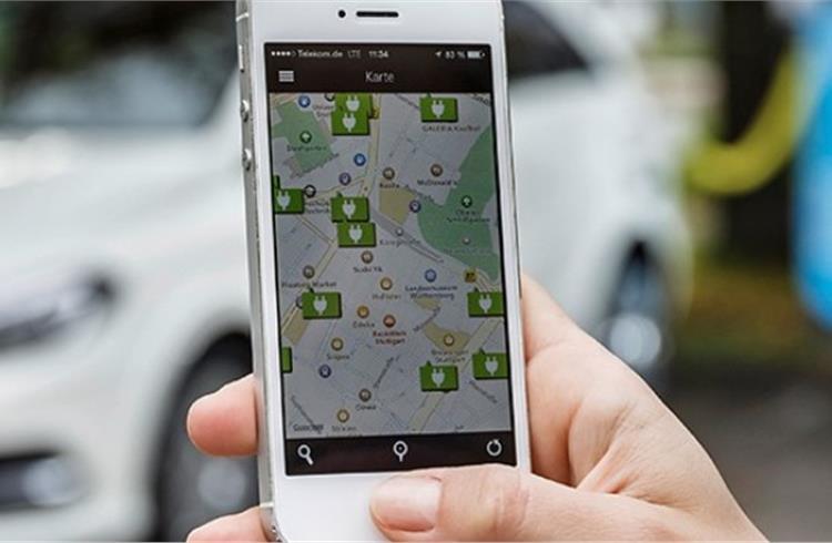 Bosch develops mobile apps to find EV charging stations