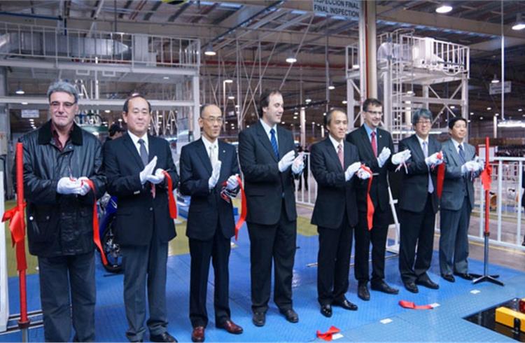 Yamaha begins production at new motorcycle plant in Argentina