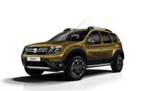 Renault has unveiled the AMT-equipped Dacia-badged 2016 Duster at the Frankfurt Show