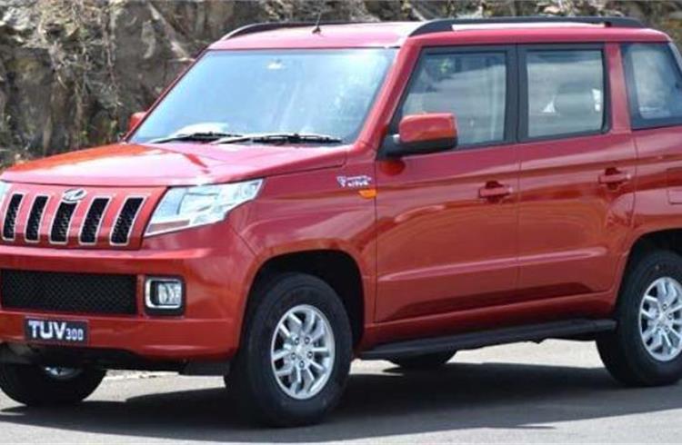 Recently launched TUV300 compact SUV, powered by the 1.5-litre mHawk turbocharged diesel engine, is seeing brisk sales.