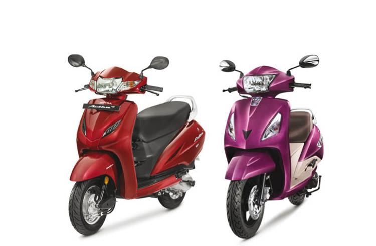 Honda Activa, which sold 312,632 units in April 2017, is the unchallenged leader. No. 2 is the TVS Jupiter with sales of 58,527 units.