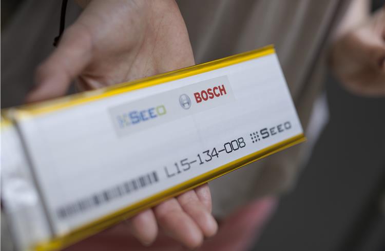 Bosch is debuting a new battery technology for electric cars that could be production-ready in as little as five years.