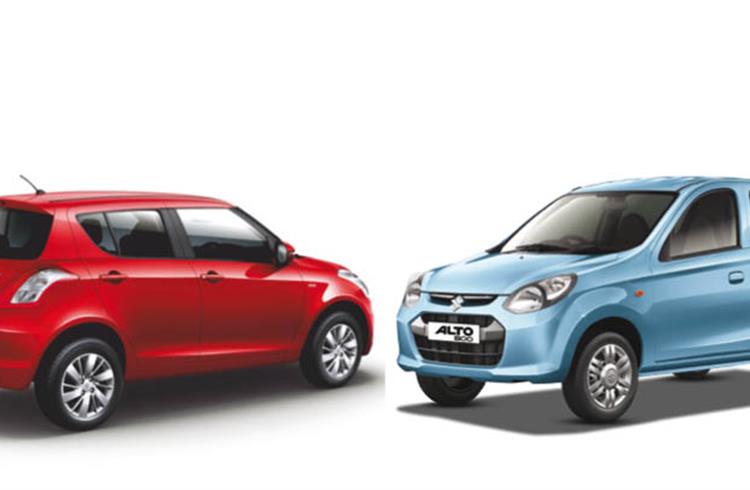 With sales of 23,802 units in April 2017, the Maruti Swift drove past long-time No. 1 Alto which sold 22,549 units.