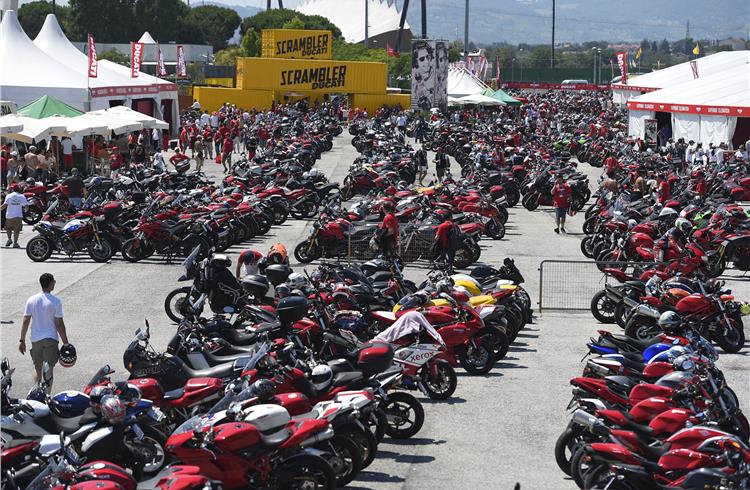 World Ducati Week 2014 draws over 65,000 aficionados, some from India