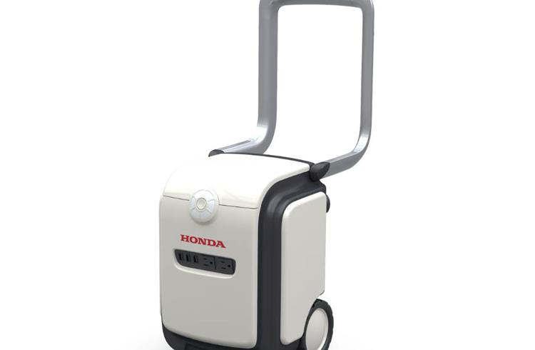 Honda Mobile Power Pack Chare & Supply - Portable Concept.