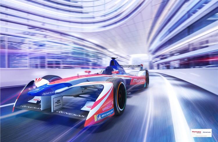 M&M has announced a strategic partnership with Renesas Electronics Corp as the official technology partner of the Mahindra Racing Formula E team.
