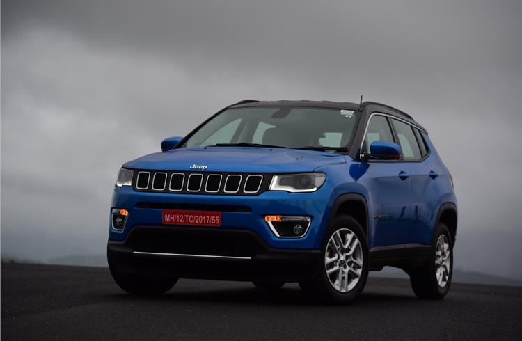 FCA India opens online and nationwide pre-bookings for Jeep Compass