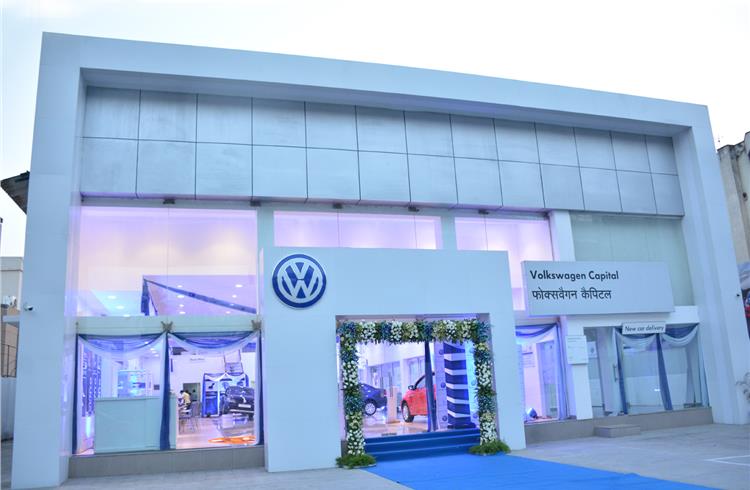 Volkswagen Capital is the carmaker's ninth outlet in New Delhi.