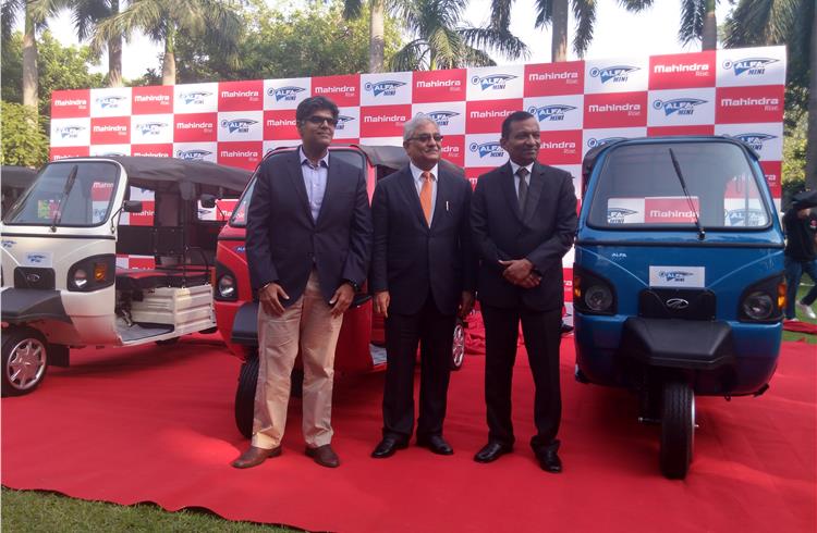 Mahindra & Mahindra expands EV range with new three-wheeler