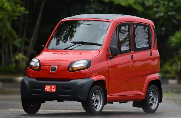 MoRTH approves quadricycle as new vehicle category