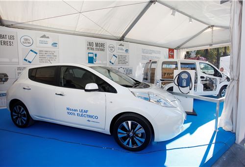 Nissan delivers first all-electric taxis to Barcelona and Madrid