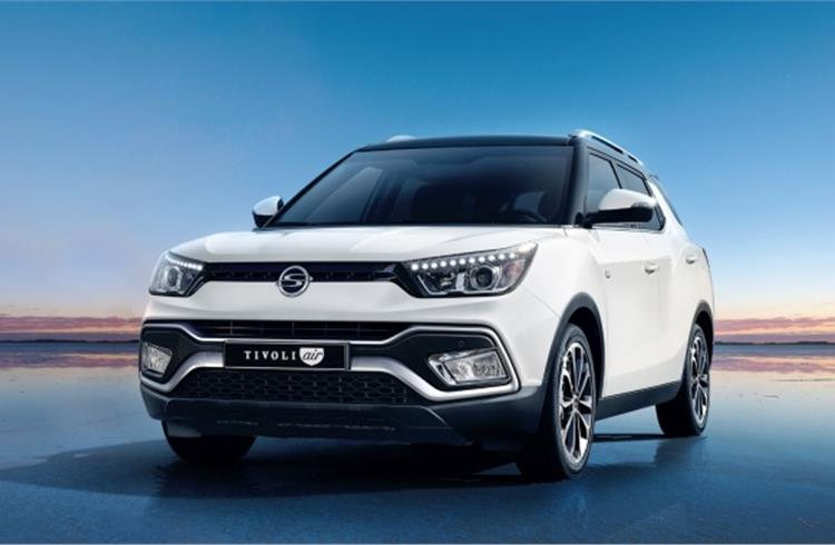 SsangYong Motor’s global sales up 14.5% in June 2016