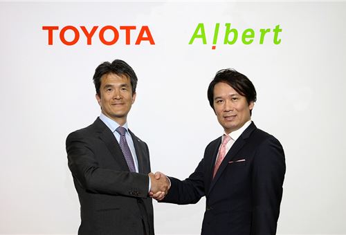 Toyota Motor Corporation to invest in Albert for developing automated driving technologies