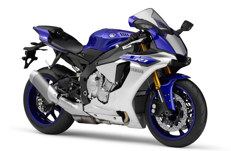 Flagship 998cc, inline four, YZF R1 develops 200bhp and has been the first choice of litre-class bike buyers since its launch in March.