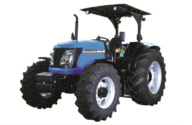 Sonalika unveils new 110 hp tractor