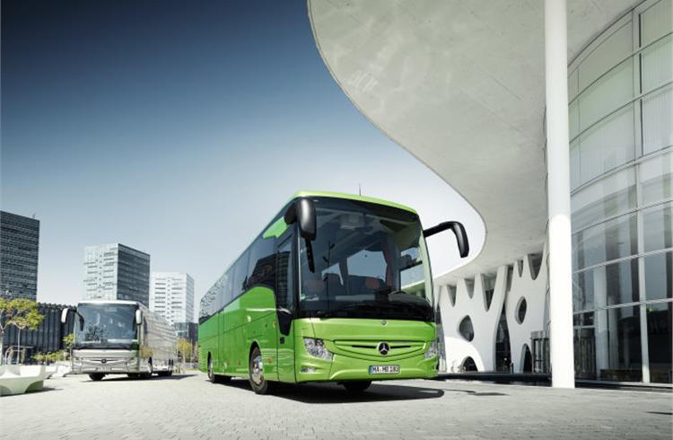 Mercedes-Benz premieres Tourismo high-deck touring coach