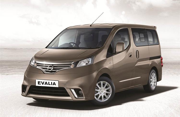 Nissan launches new premium Evalia