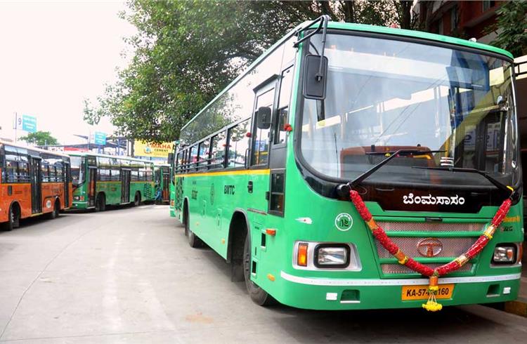 Tata Motors begins deliveries of BS IV buses to BMTC