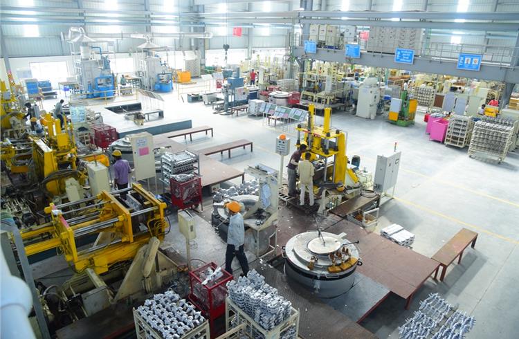 Third die casting facility is exclusively for aluminium gravity die casting and low pressure die casting with machining in Pune for two- and four-wheelers.