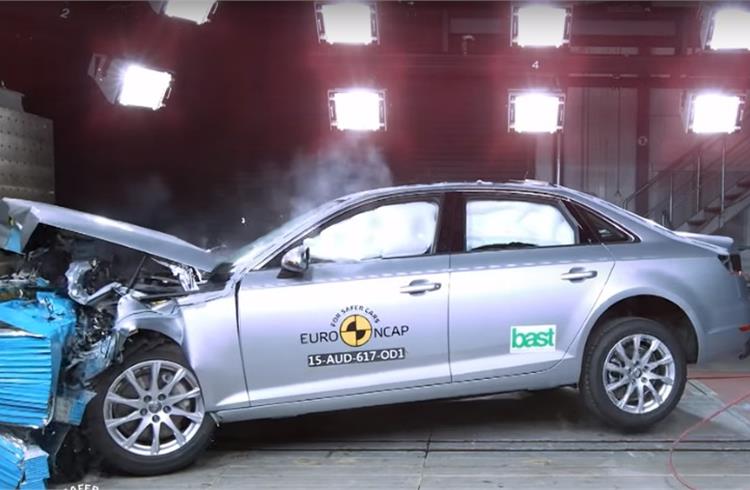 Euro NCAP awards five star safety rating to Audi A4 2015