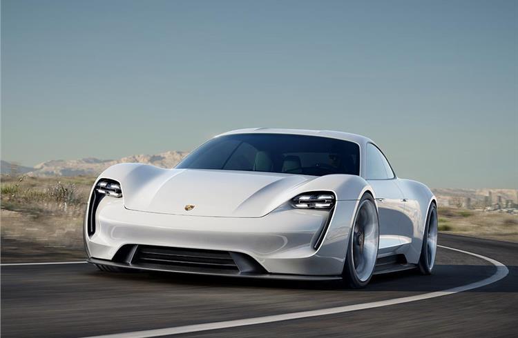 The Porsche Mission-E is expected to be launched in 2020