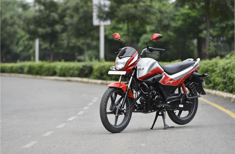 The 110cc iSmart commuter motorcycle has seen good sales in the past year.