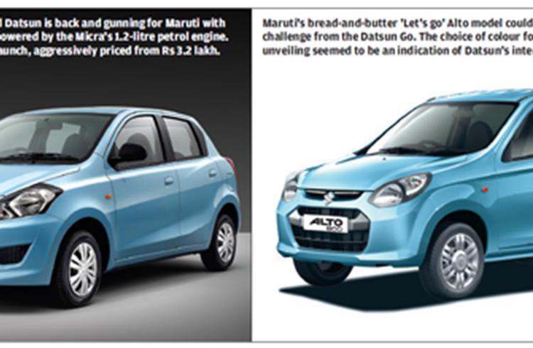 Nissan has a Go at Maruti with Datsun